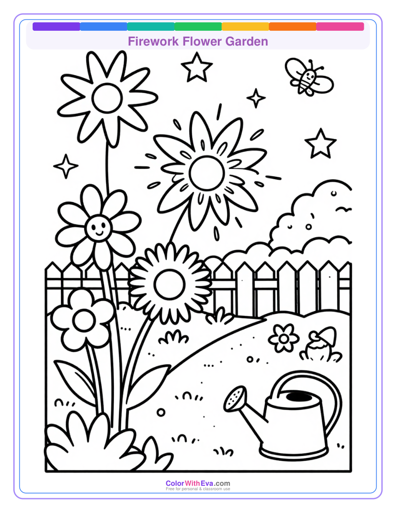 Firework Flower Garden preview