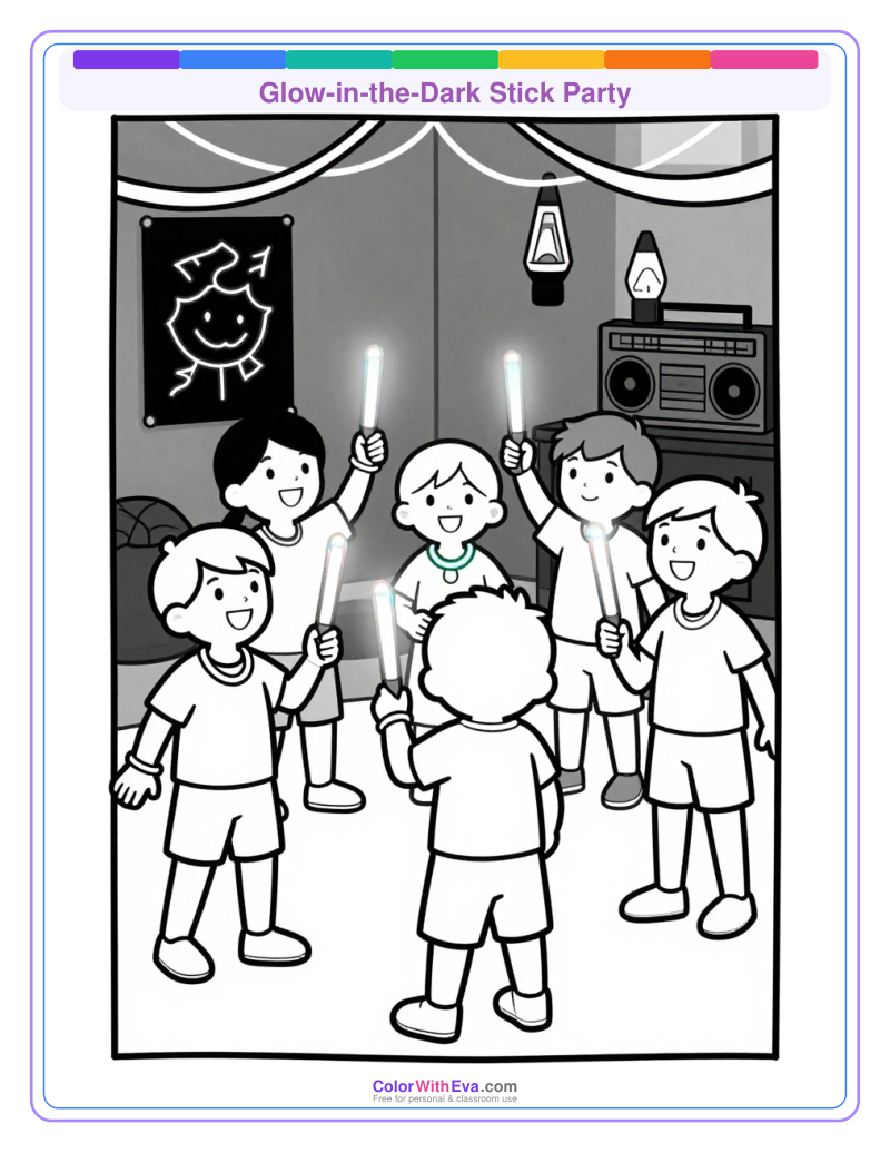 Glow-in-the-Dark Stick Party preview