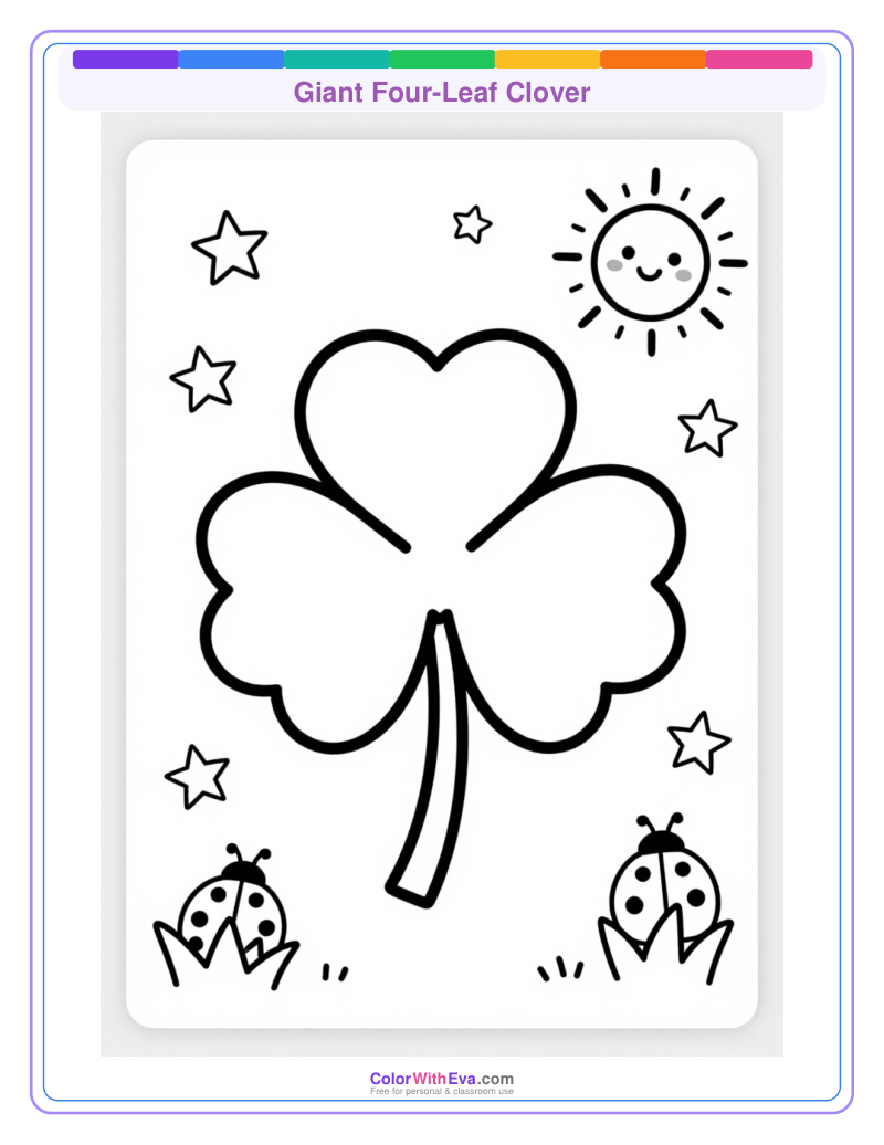 Giant Four-Leaf Clover preview