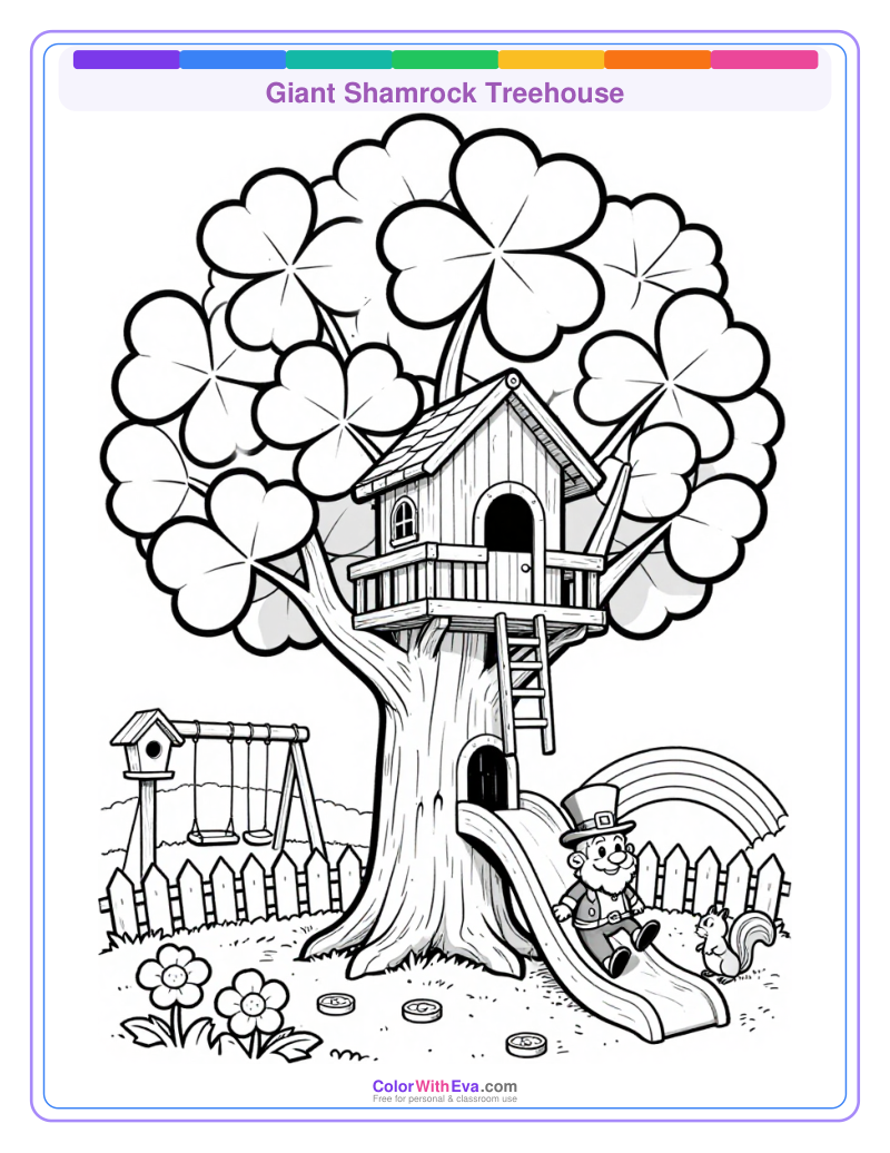 Giant Shamrock Treehouse thumbnail