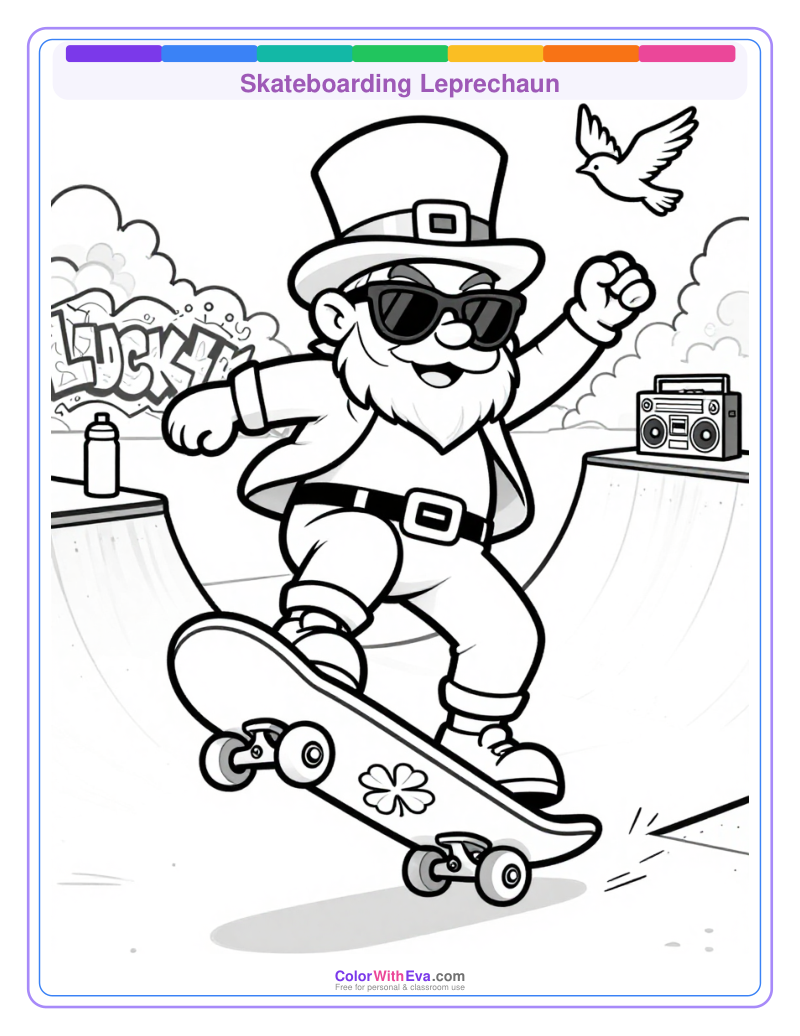 Skateboarding Leprechaun thumbnail