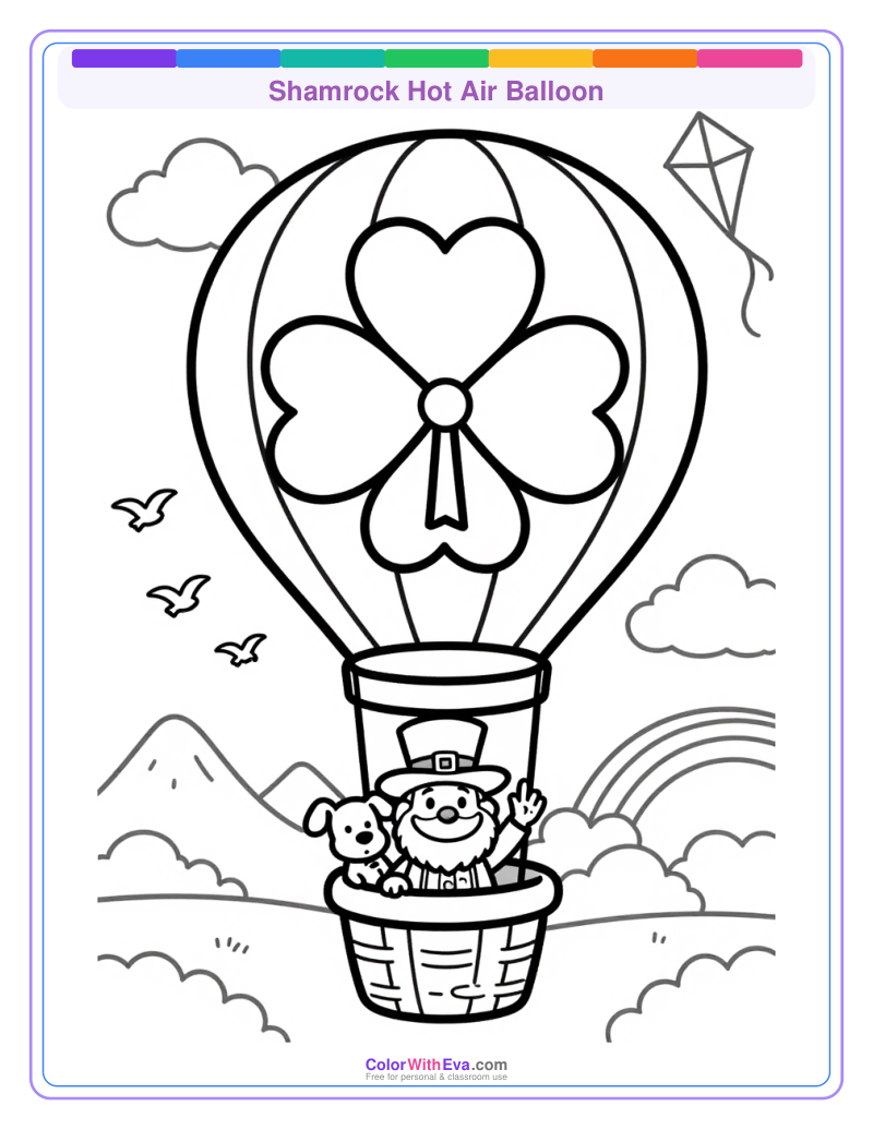 Shamrock Hot Air Balloon thumbnail