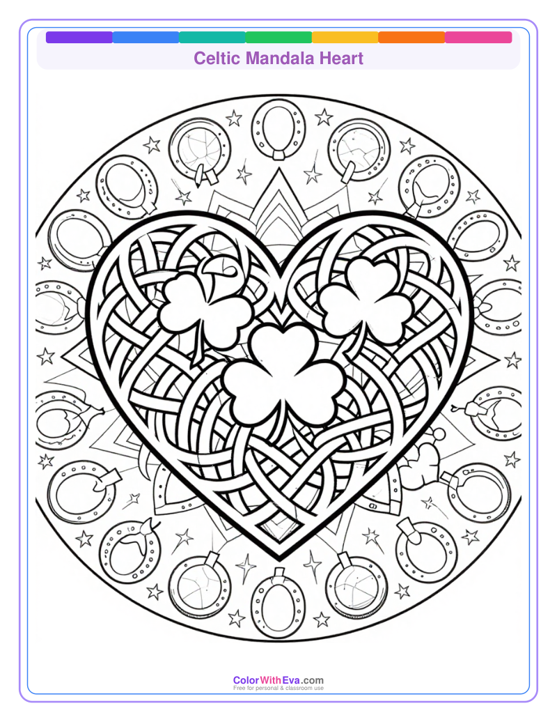 Celtic Mandala Heart thumbnail