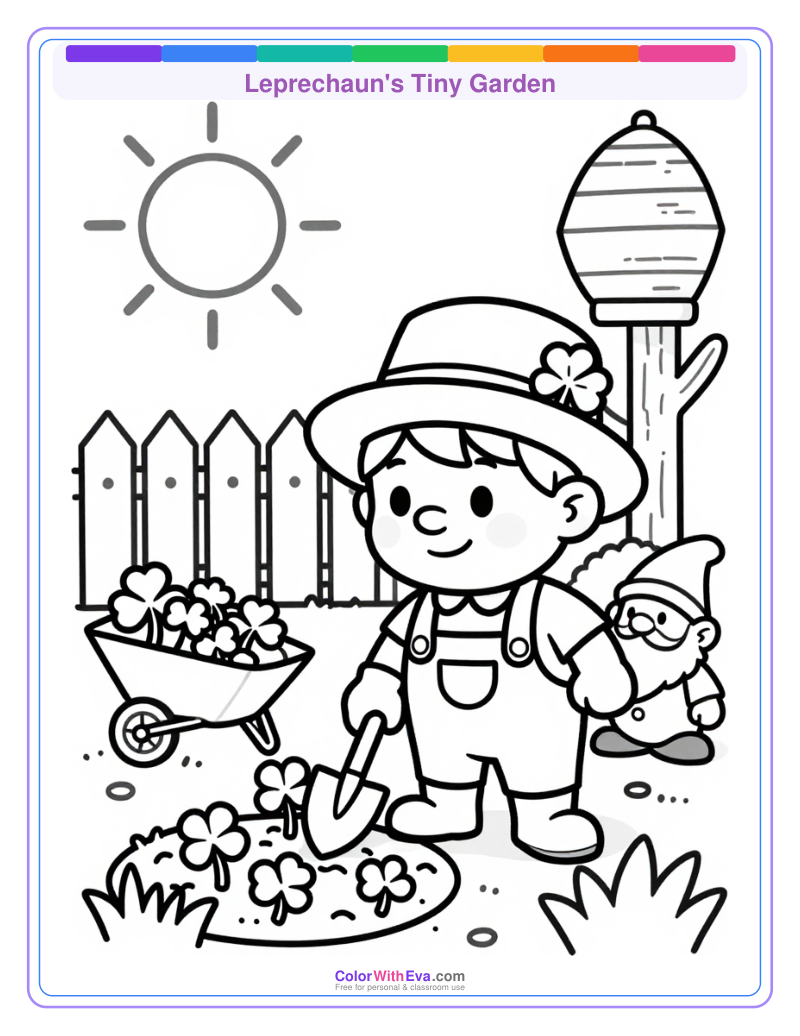 Leprechaun's Tiny Garden preview