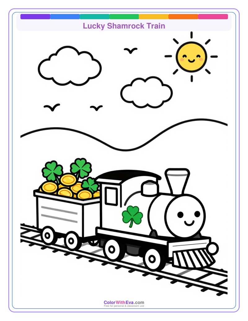Lucky Shamrock Train preview