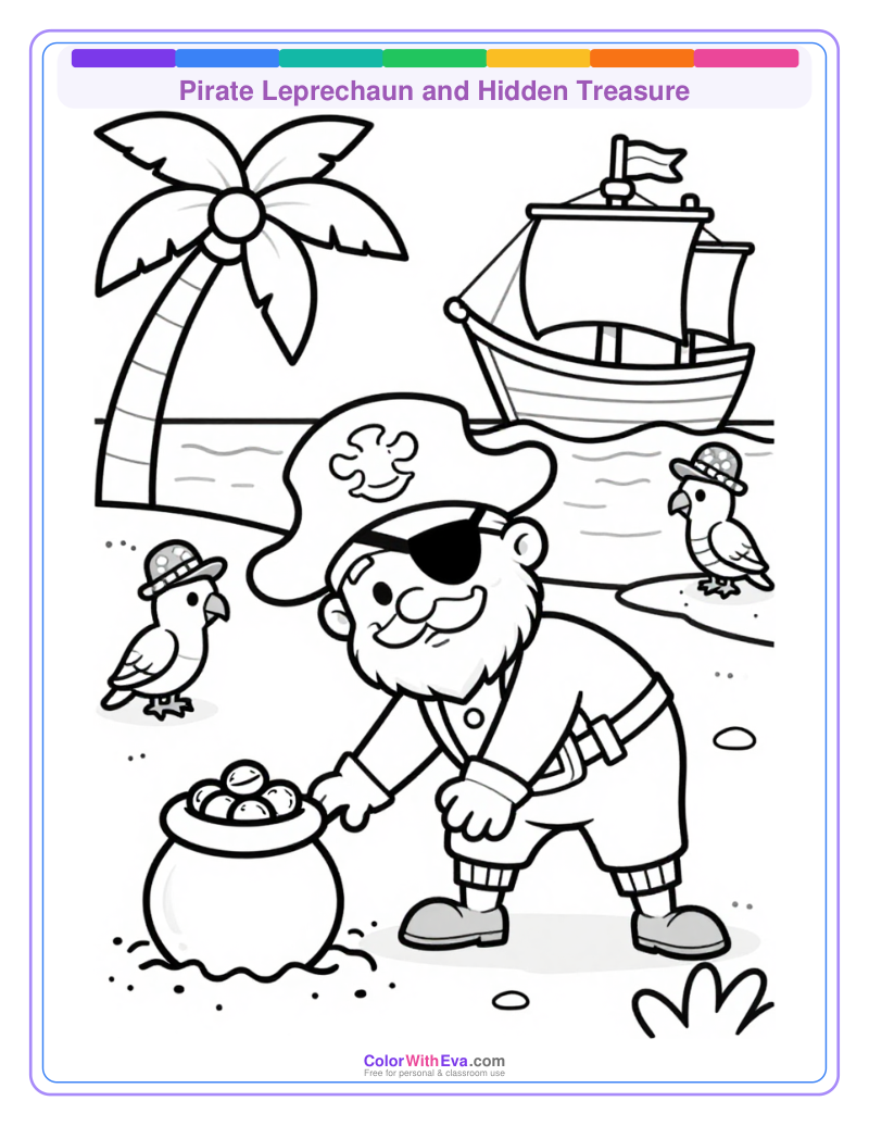 Pirate Leprechaun and Hidden Treasure thumbnail