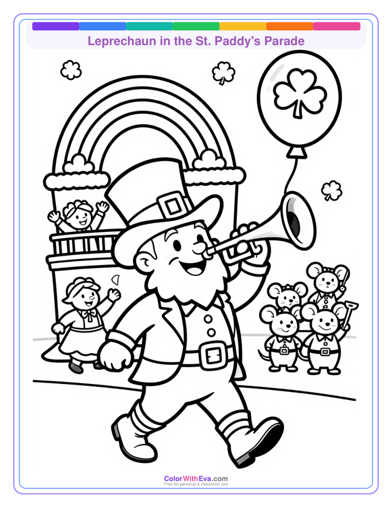 Leprechaun in the St. Paddy's Parade thumbnail