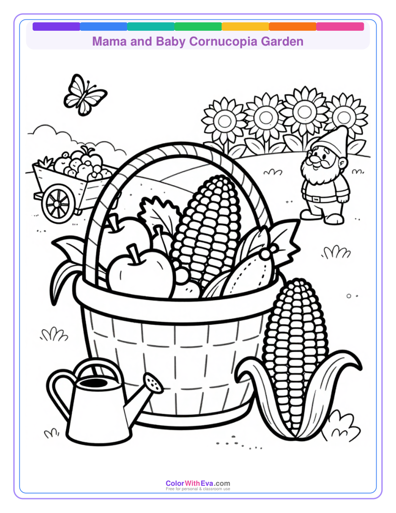 Mama and Baby Cornucopia Garden thumbnail