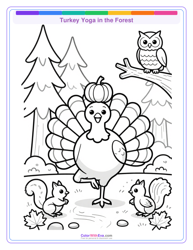 Turkey Yoga in the Forest thumbnail