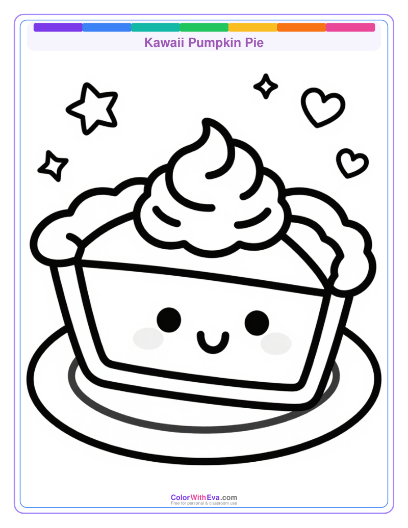 Kawaii Pumpkin Pie preview
