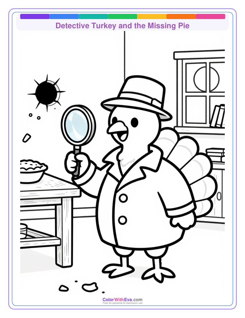 Detective Turkey and the Missing Pie thumbnail