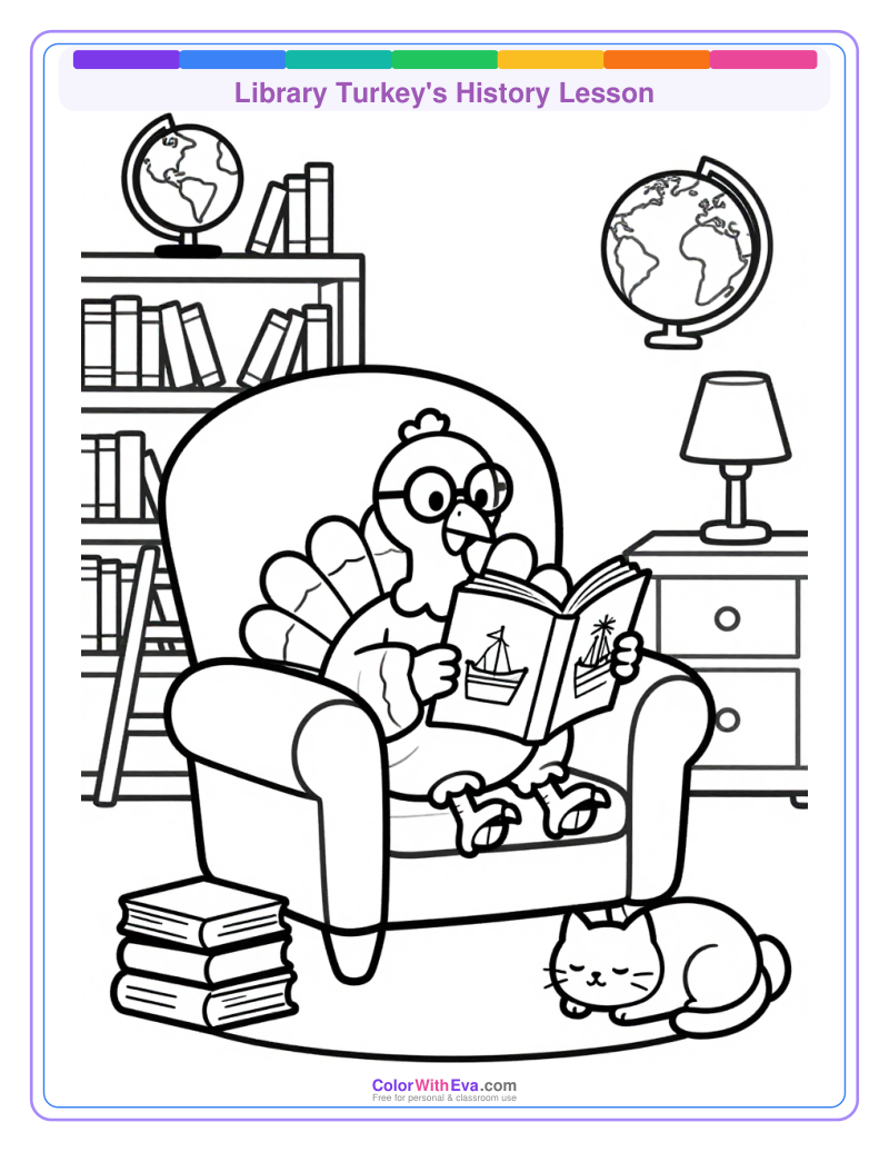 Library Turkey's History Lesson thumbnail