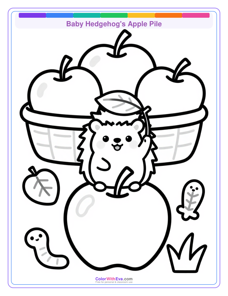 Baby Hedgehog's Apple Pile thumbnail