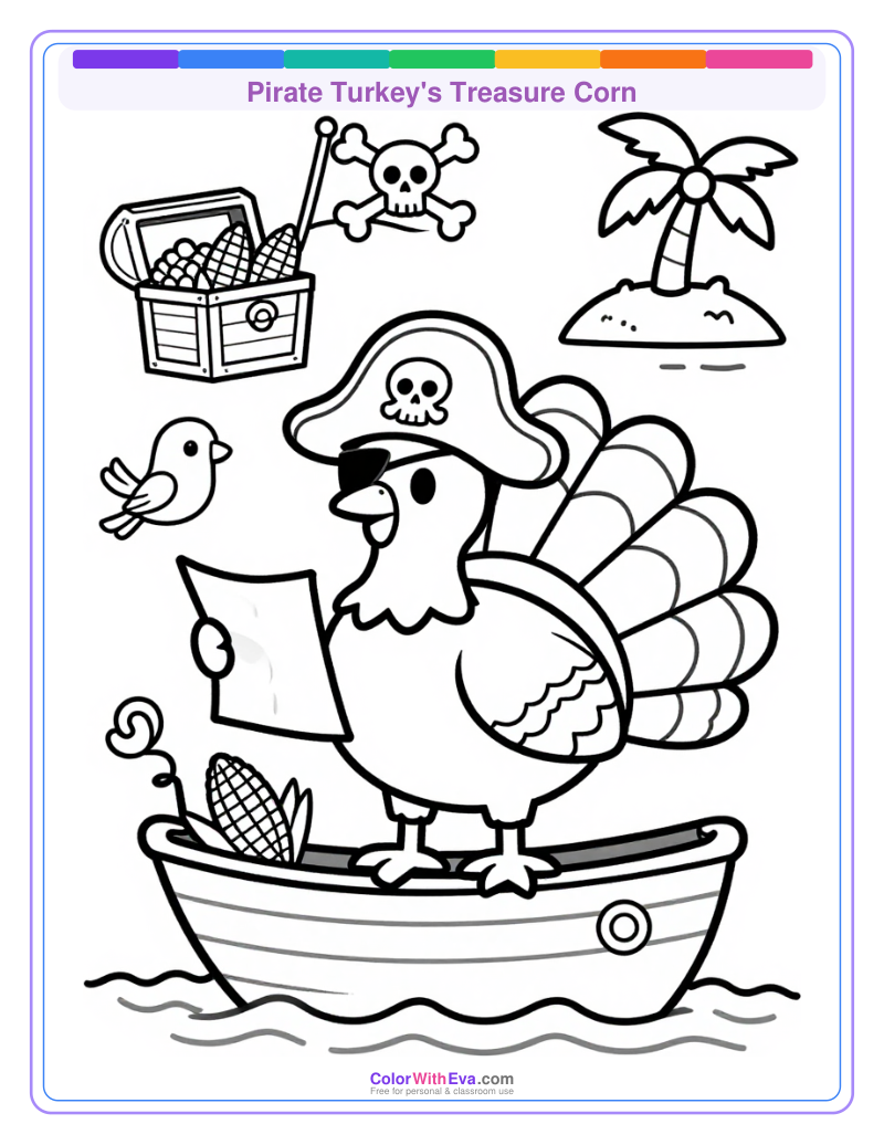Pirate Turkey's Treasure Corn thumbnail