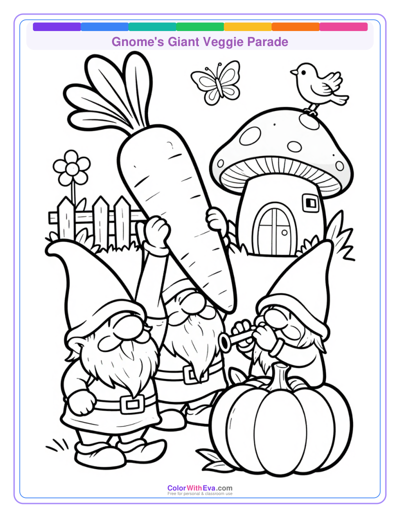 Gnome's Giant Veggie Parade thumbnail