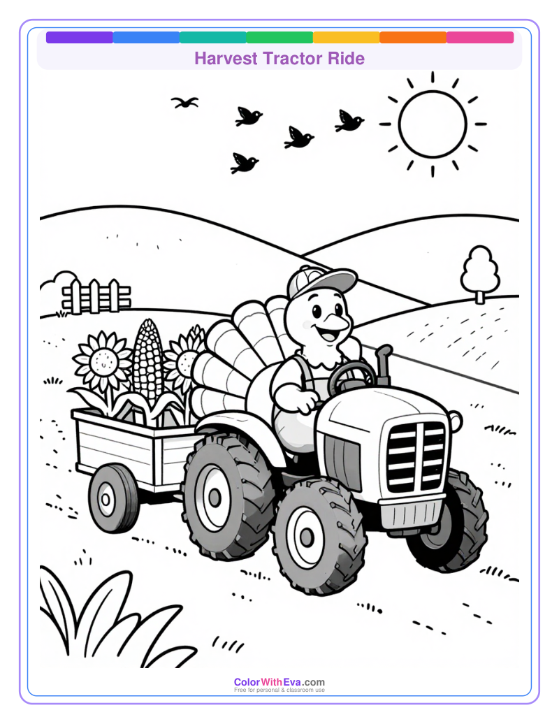 Harvest Tractor Ride preview