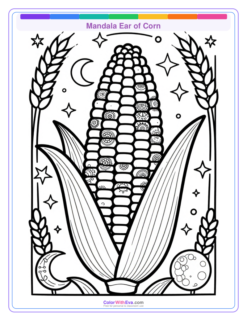 Mandala Ear of Corn thumbnail