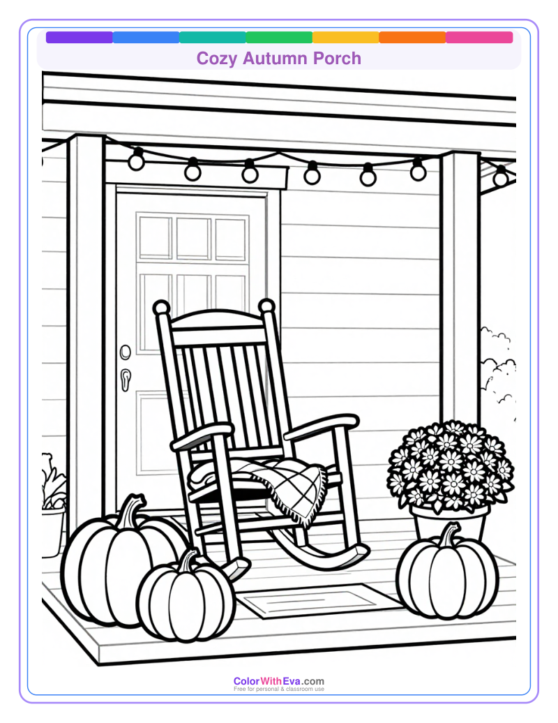 Cozy Autumn Porch preview