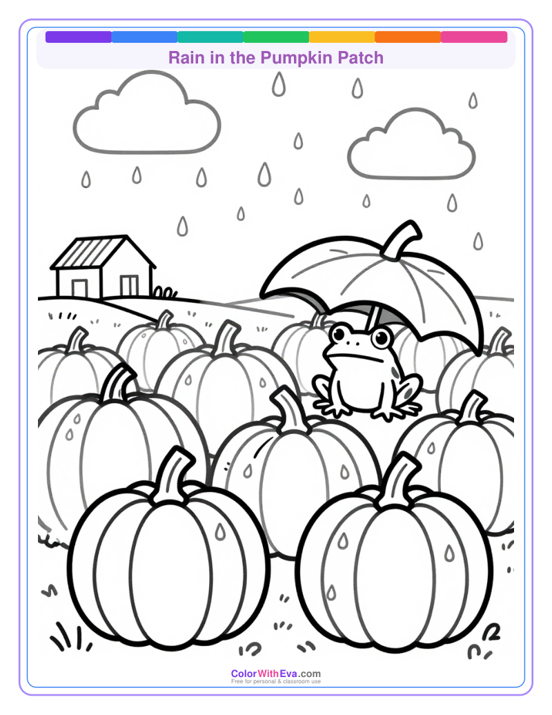 Rain in the Pumpkin Patch preview