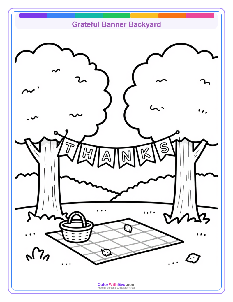 Grateful Banner Backyard preview