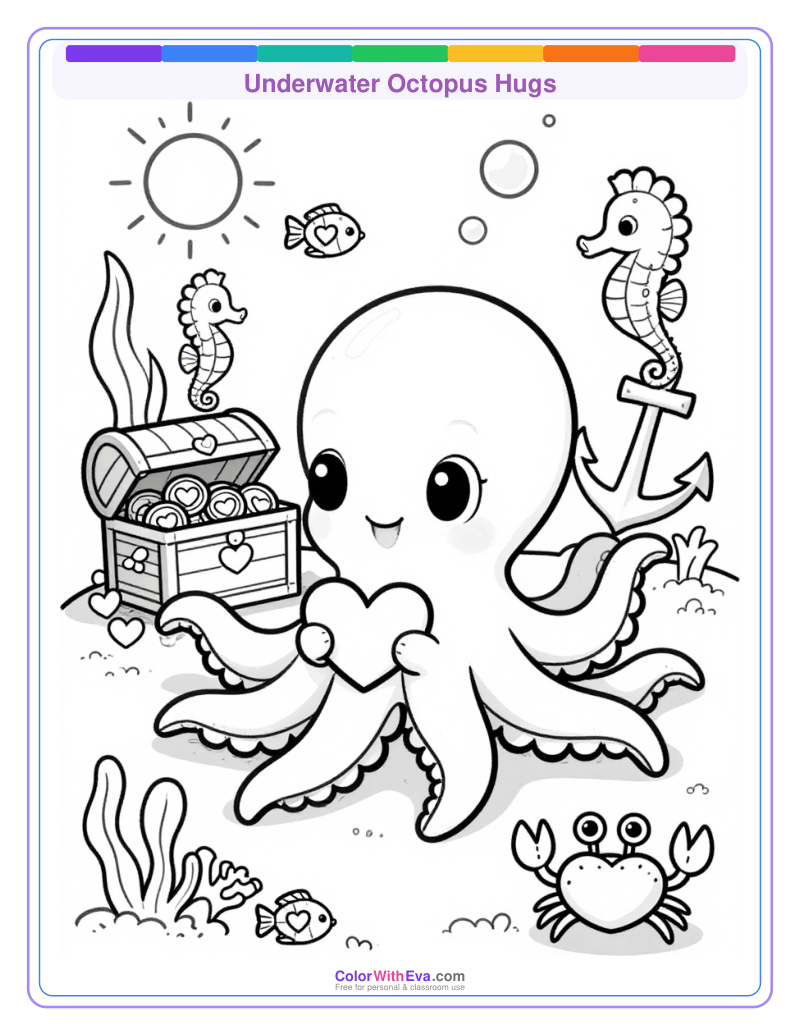 Underwater Octopus Hugs thumbnail