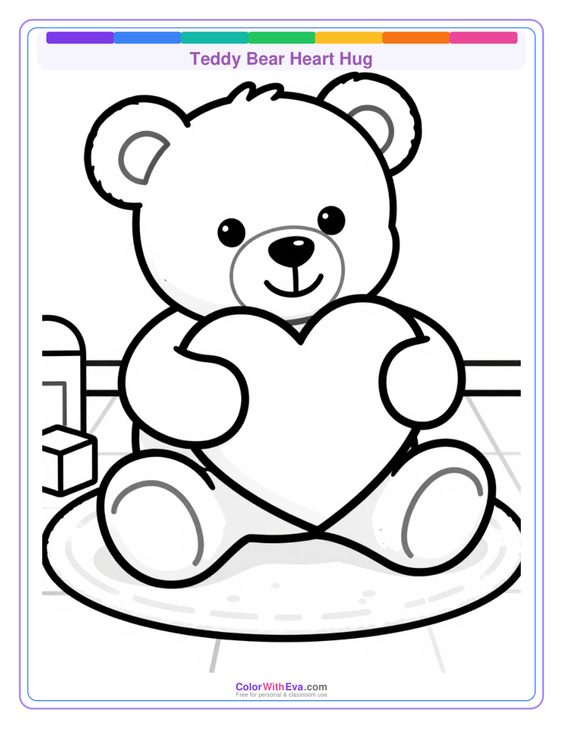 Teddy Bear Heart Hug preview