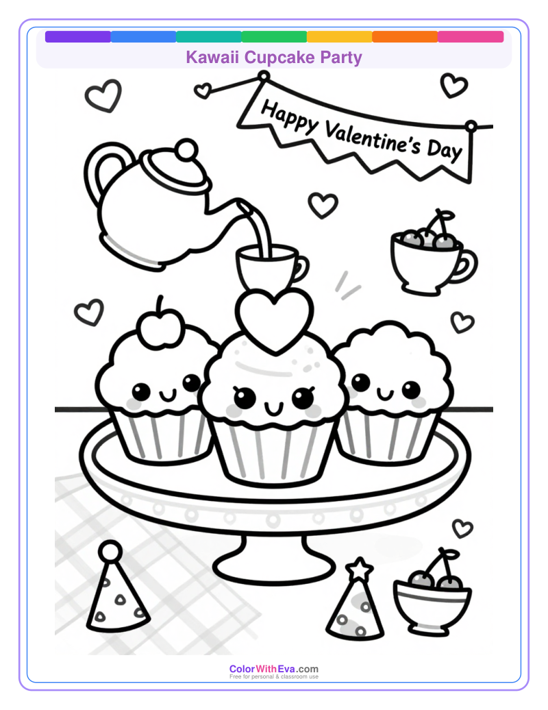 Kawaii Cupcake Party thumbnail