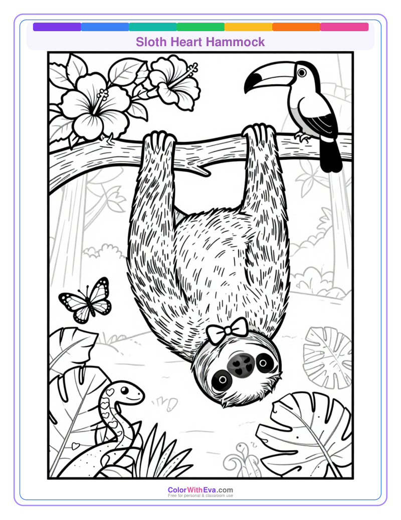 Sloth Heart Hammock thumbnail