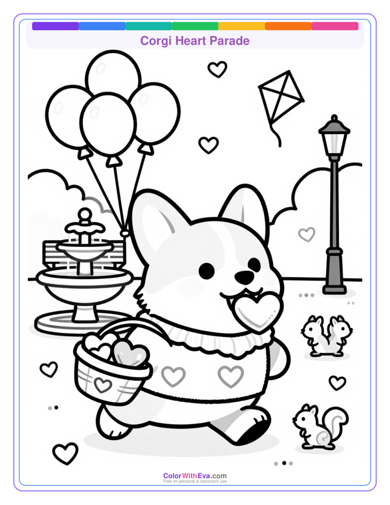 Corgi Heart Parade thumbnail