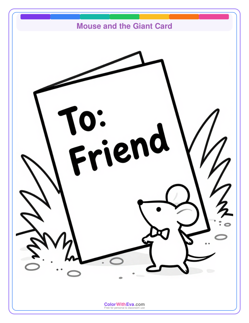 Mouse and the Giant Card preview