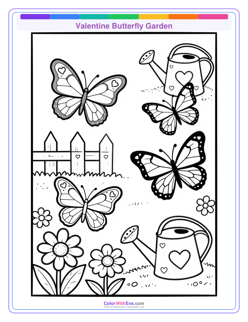 Valentine Butterfly Garden preview