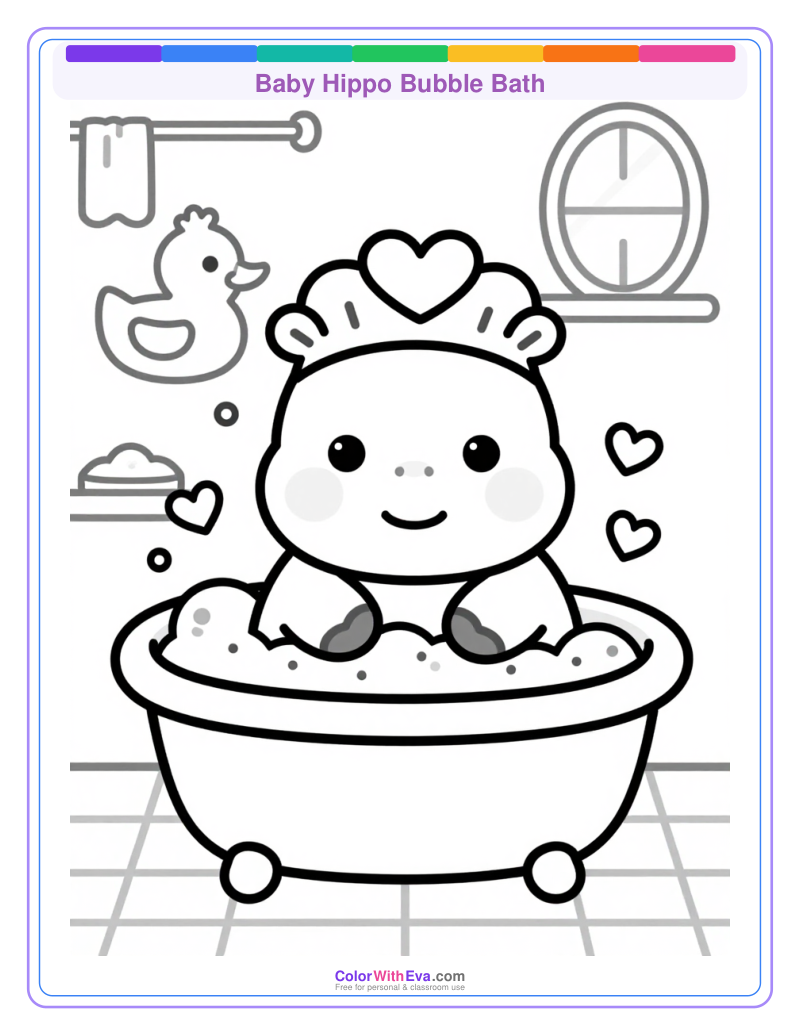 Baby Hippo Bubble Bath thumbnail