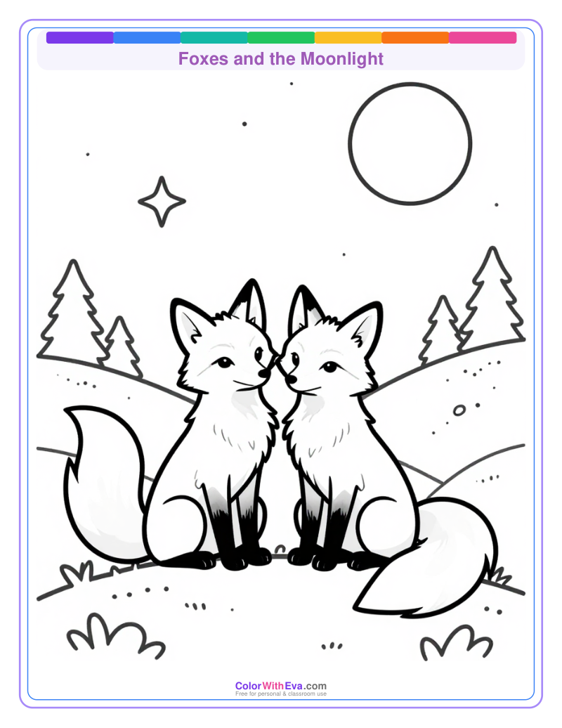 Foxes and the Moonlight preview