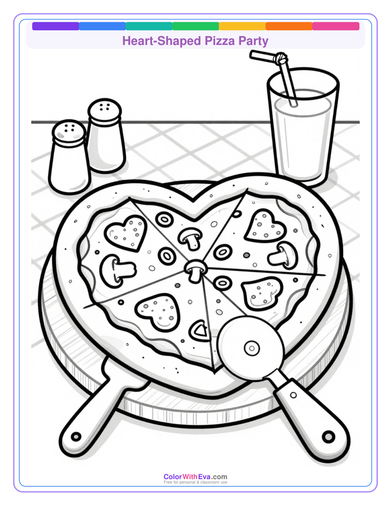 Heart-Shaped Pizza Party preview