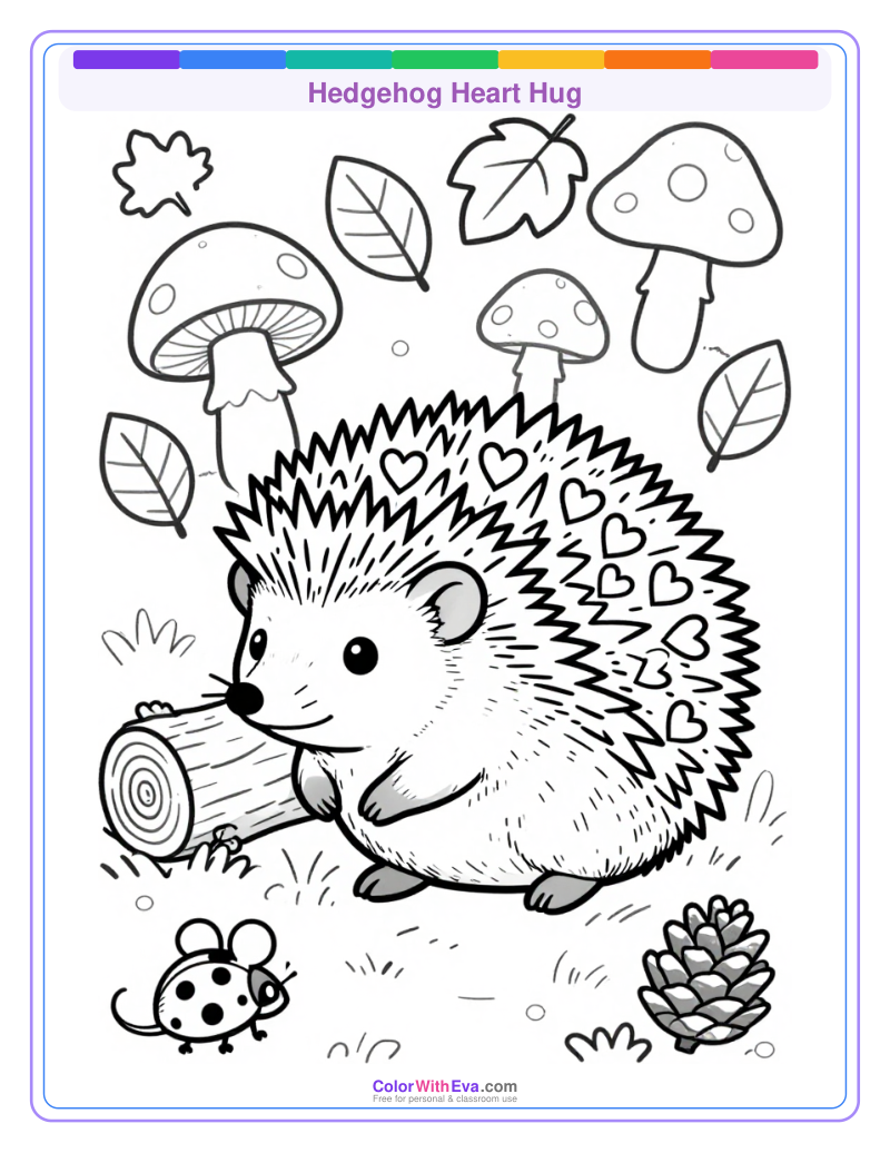 Hedgehog Heart Hug thumbnail