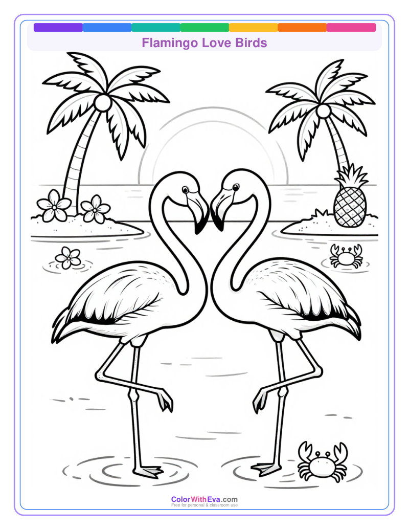Flamingo Love Birds thumbnail
