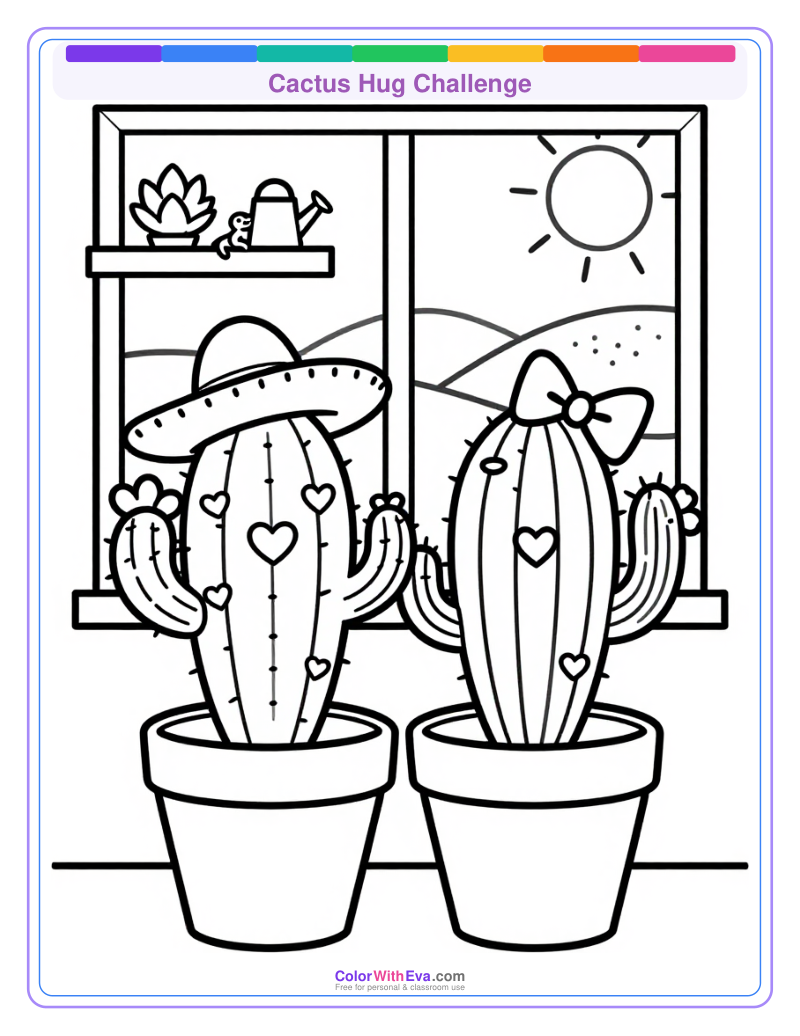 Cactus Hug Challenge thumbnail