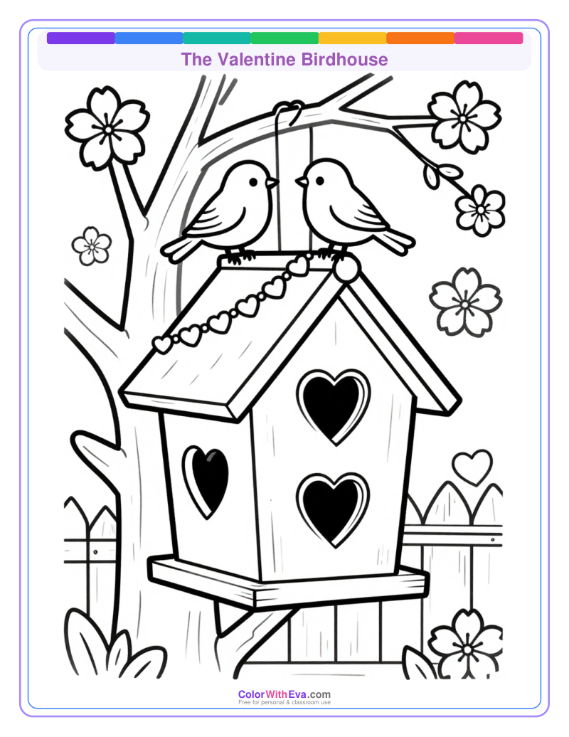 The Valentine Birdhouse preview
