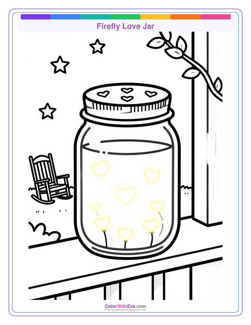 Firefly Love Jar preview