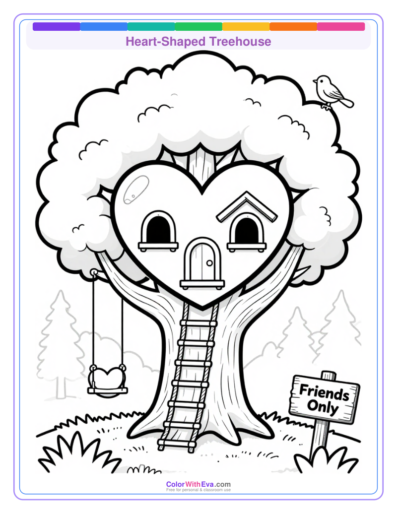 Heart-Shaped Treehouse preview