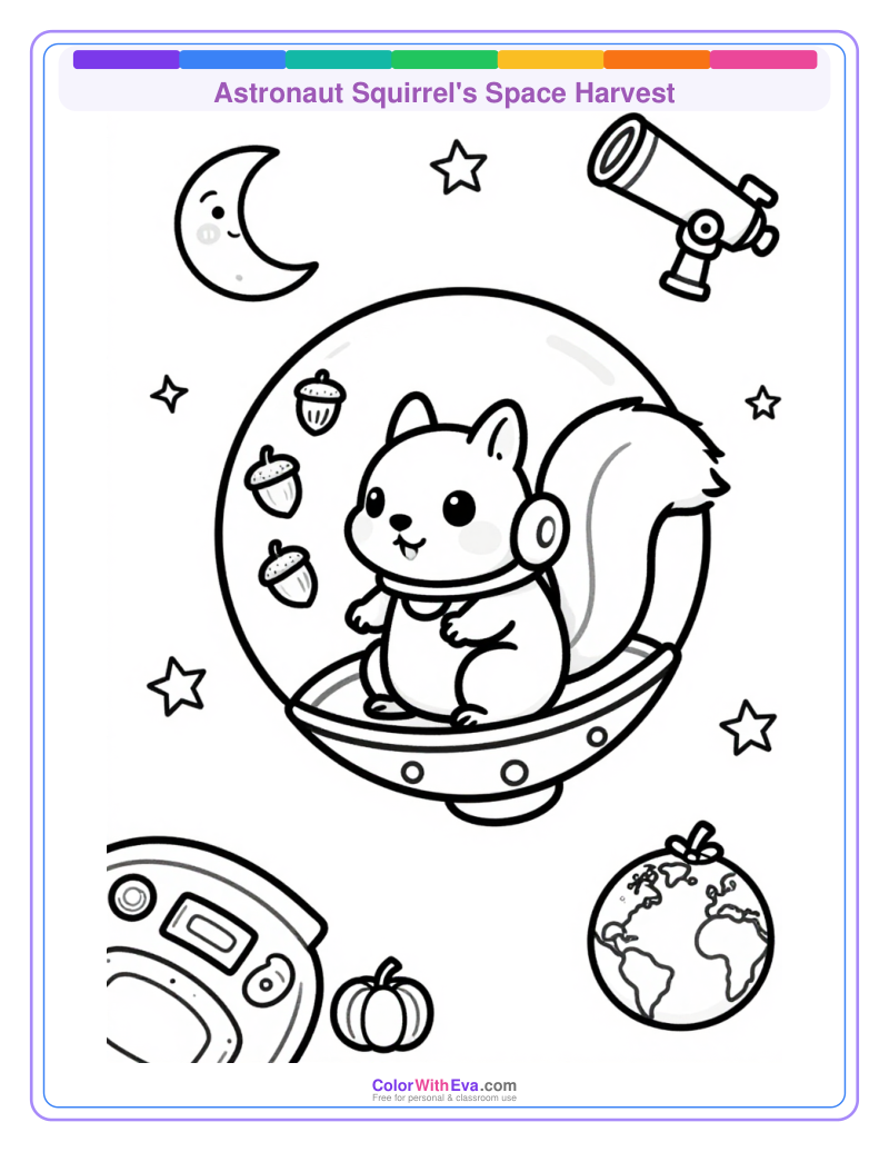 Astronaut Squirrel's Space Harvest thumbnail