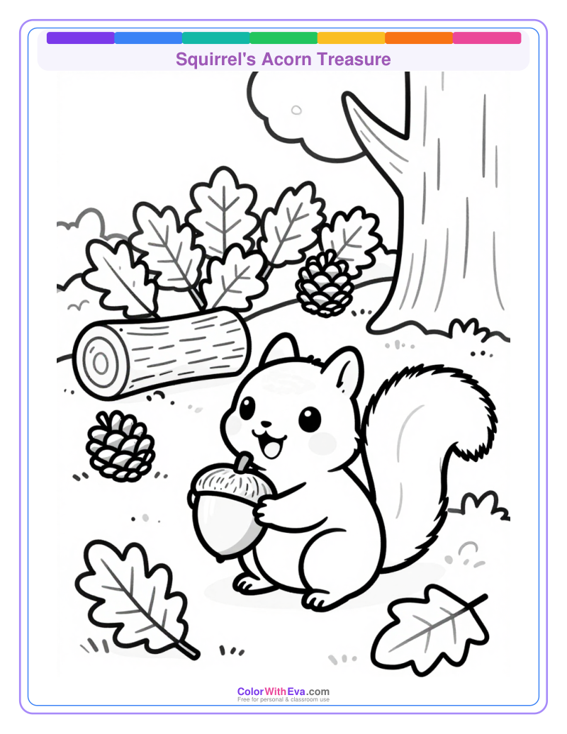 Squirrel's Acorn Treasure preview