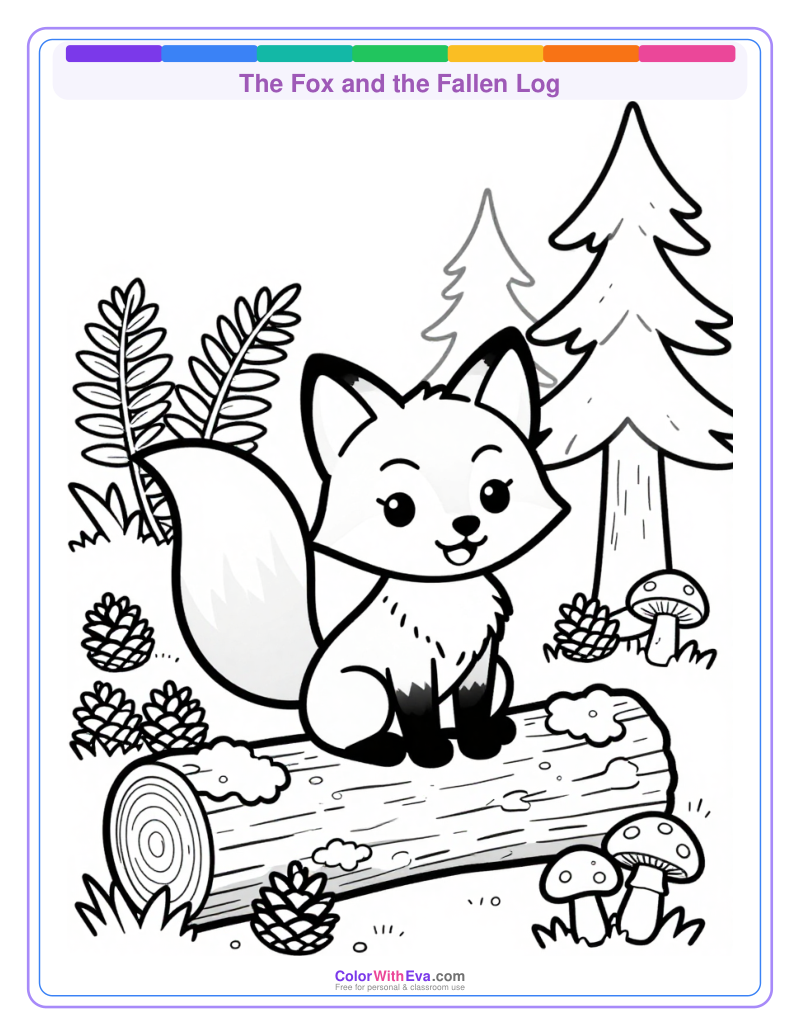 The Fox and the Fallen Log preview