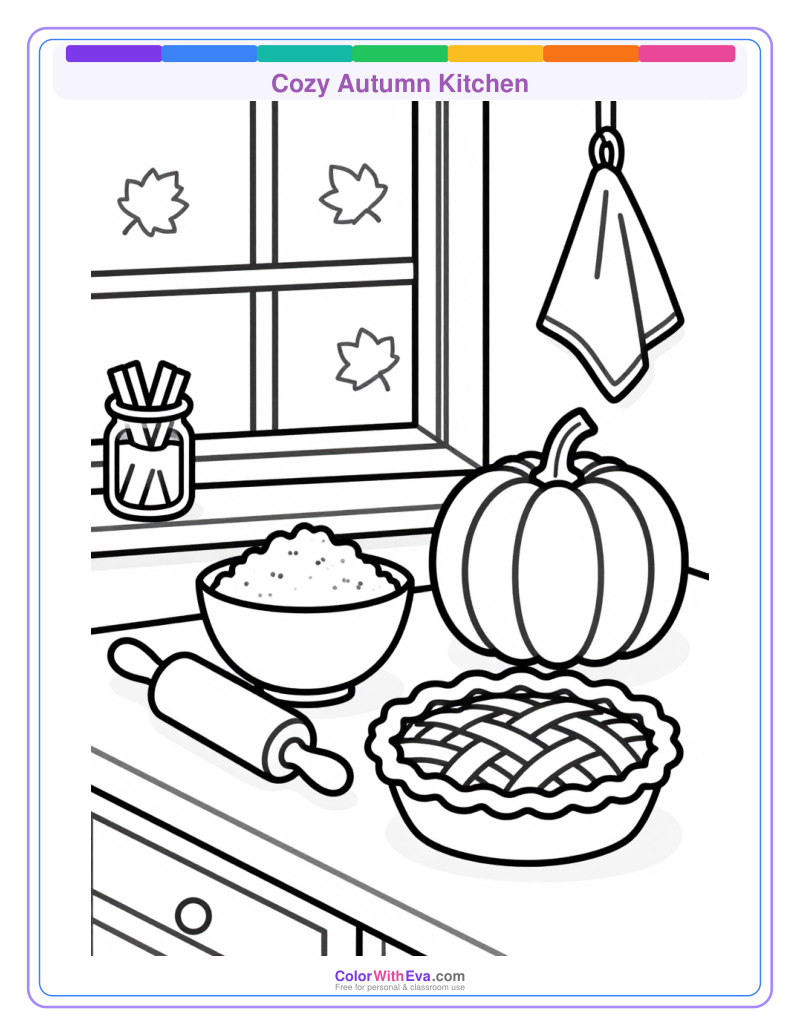 Cozy Autumn Kitchen preview