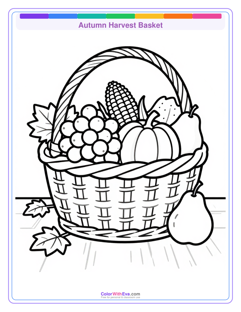 Autumn Harvest Basket preview