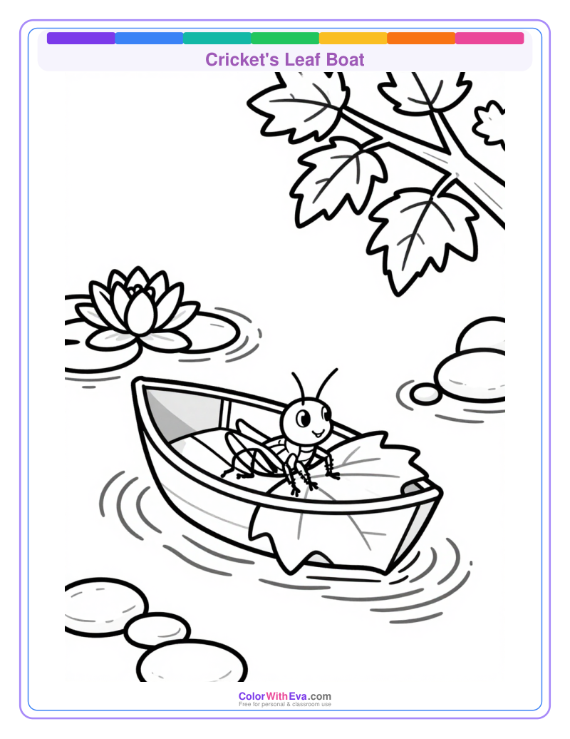 Cricket's Leaf Boat preview