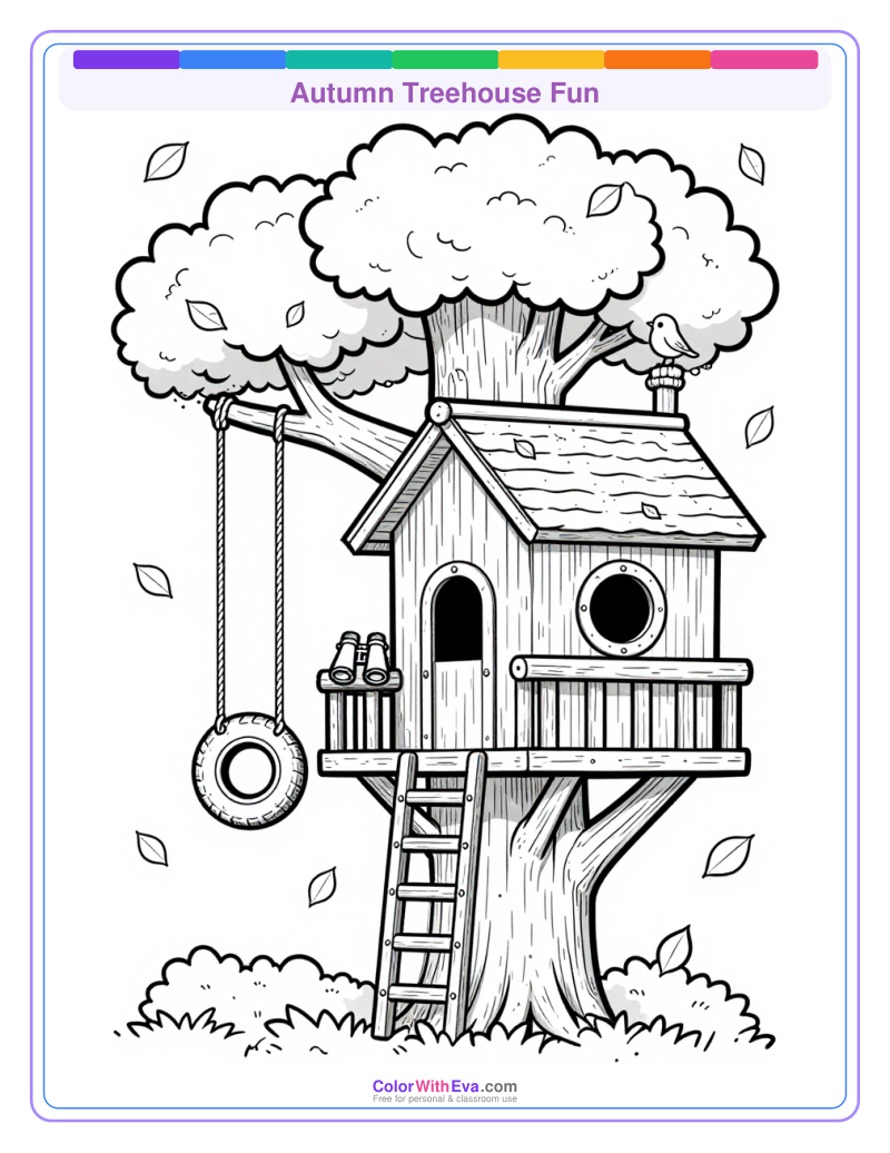 Autumn Treehouse Fun preview