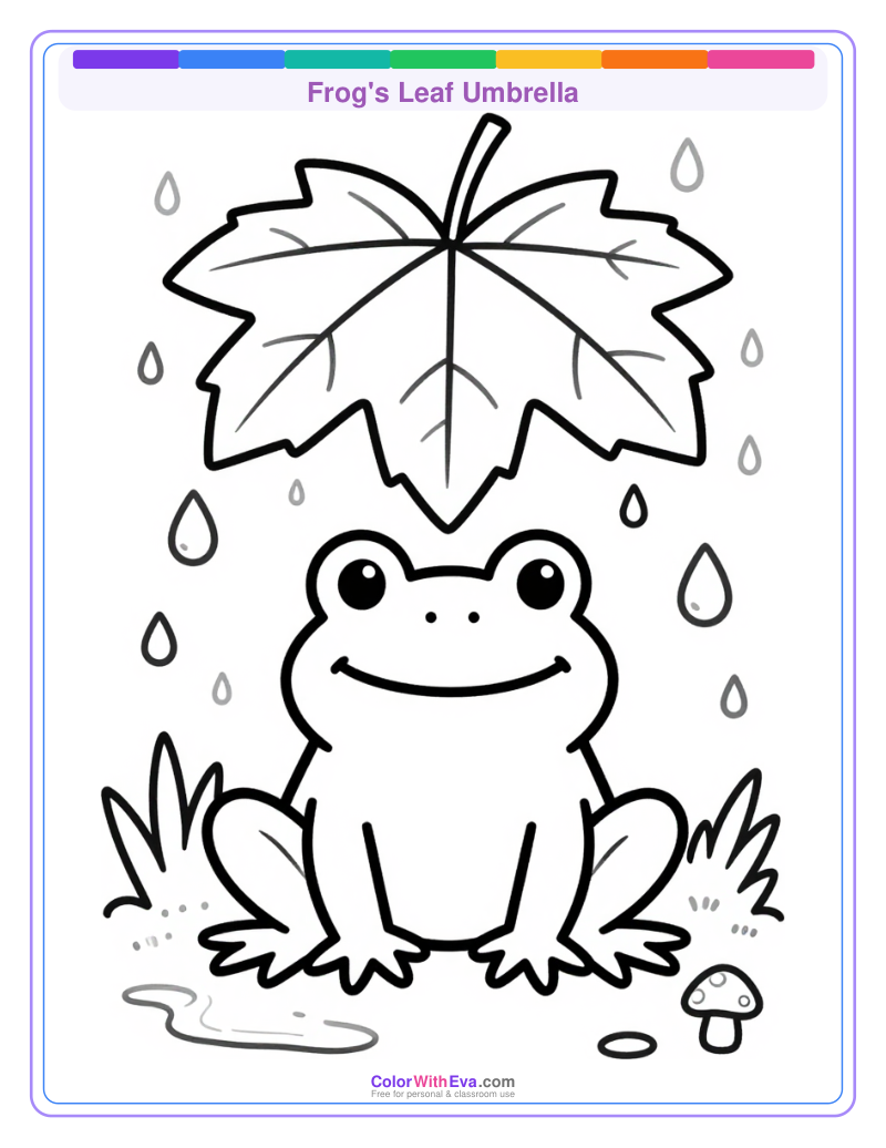Frog's Leaf Umbrella preview