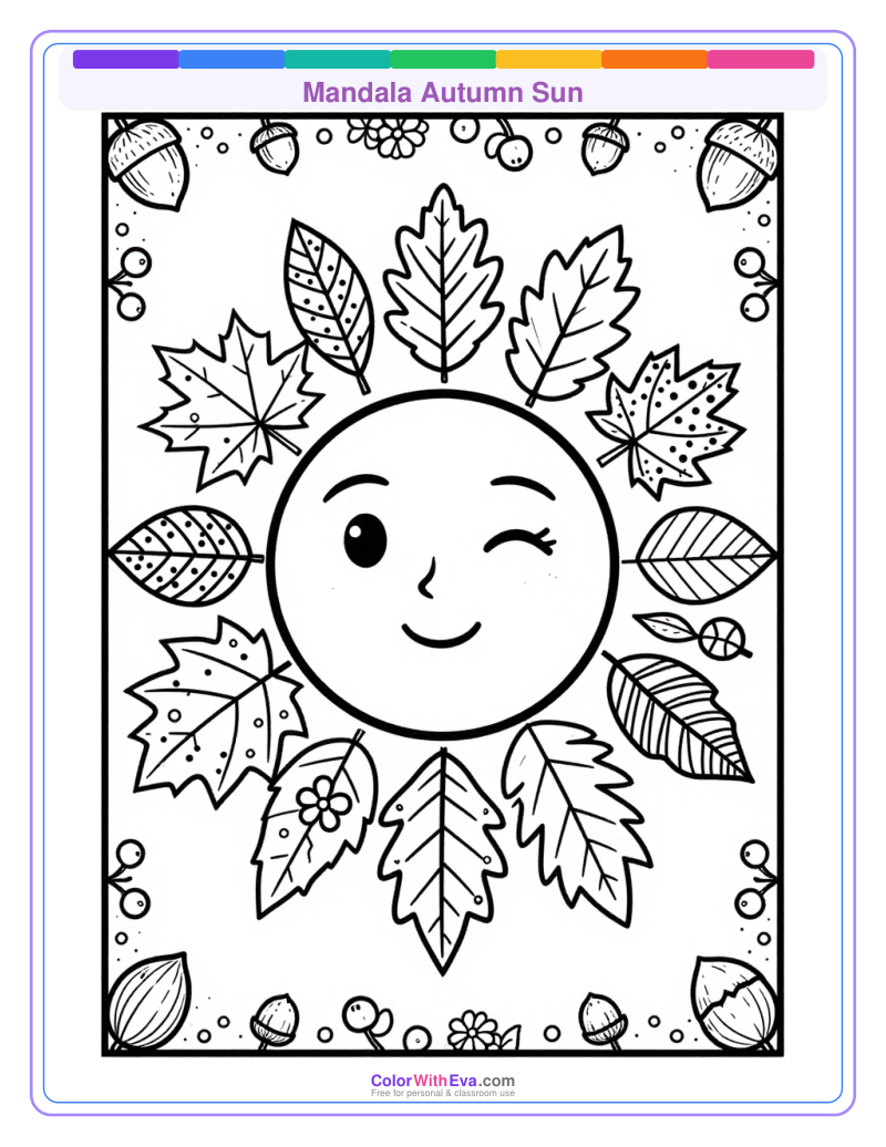 Mandala Autumn Sun thumbnail