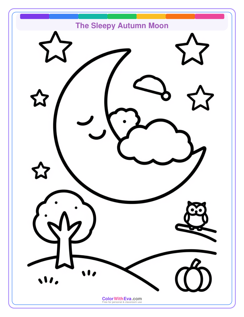 The Sleepy Autumn Moon thumbnail
